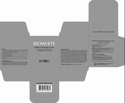 Image of carton - biowhite resilient massage carton